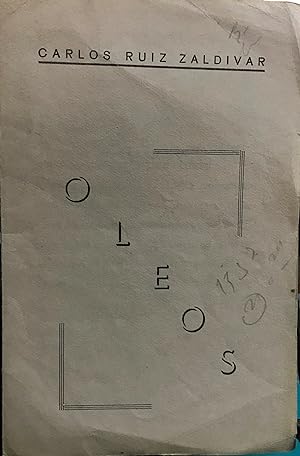 Bild des Verkufers fr Oleos ( Folleto ) zum Verkauf von Librera Monte Sarmiento
