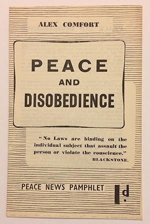 Peace and Disobedience