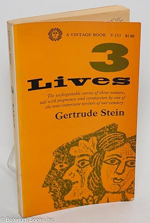 Seller image for Three Lives for sale by Bolerium Books Inc.