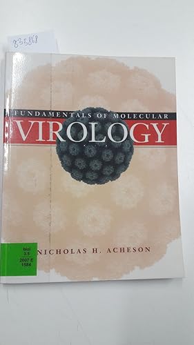 Bild des Verkufers fr Fundamentals of Molecular Virology. zum Verkauf von Versand-Antiquariat Konrad von Agris e.K.