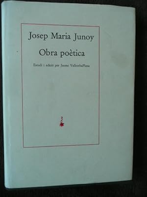 Seller image for Obra potica. Estudi i edici per Jaume VallcorbaPlana. for sale by Reus, Paris, Londres