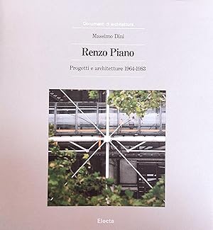 Imagen del vendedor de RENZO PIANO. PROGETTI E ARCHITETTURE 1964-1983 a la venta por libreria minerva