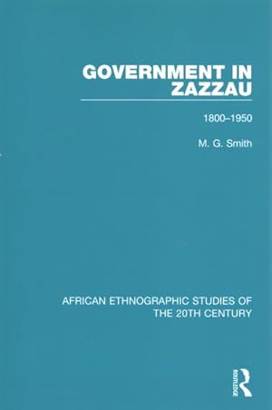 Immagine del venditore per Government in Zazzau : 1800-1950 venduto da GreatBookPrices
