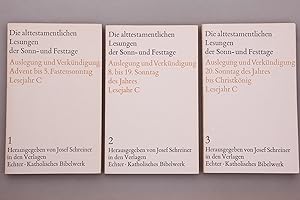 Bild des Verkufers fr DIE ALTTESTAMENTLICHEN LESUNGEN DER SONN- UND FESTTAGE. Auslegung und Verkndigung Palmsonntag bis 9. Sonntag des Jahres Lesejahr C zum Verkauf von INFINIBU KG