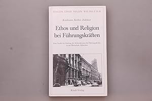 Bild des Verkufers fr ETHOS UND RELIGION BEI FHRUNGSKRFTEN. Eine Studie im Auftrag des Arbeitskreises fr Fhrungskrfte in der Wirtschaft, Mnchen zum Verkauf von INFINIBU KG