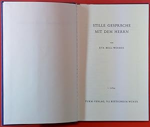 Seller image for Stille Gesprche mit dem Herrn for sale by biblion2