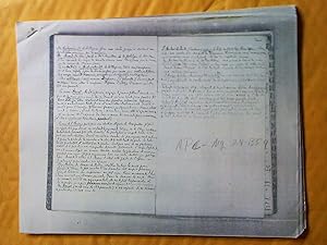 Seller image for Carnet de notes sur des comportements de membres du clerg catholique (PHOTOCOPIE) for sale by Claudine Bouvier