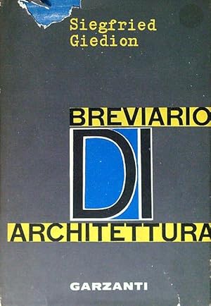 Imagen del vendedor de Breviario di architettura a la venta por Librodifaccia