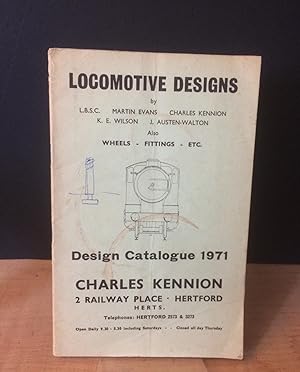 Imagen del vendedor de Locomotive Designs also with Wheels Fittings etc, Design Catalogue 1971 a la venta por Elder Books