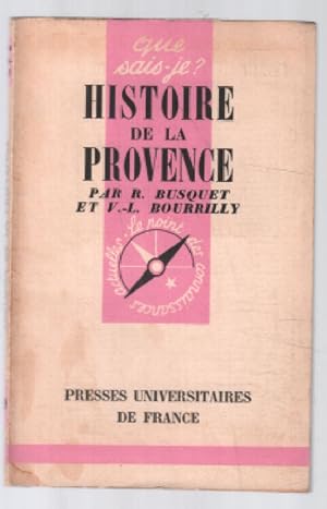 Histoire de la provence