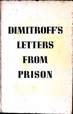 Seller image for Dimitroff's letters from prison for sale by Kennys Bookstore