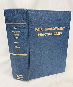 Bild des Verkufers fr Fair Employment Practice Cases. Volume 84. FEP Cases zum Verkauf von Prestonshire Books, IOBA