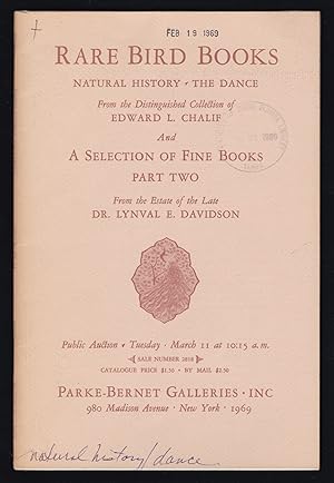 Rare Bird Books Including Fine Copies of Gould's Humming-Birds, Capt. Thomas Brown's American Orn...