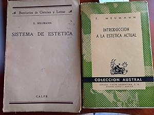 SISTEMA DE ESTÉTICA + INTRODUCCIÓN A LA ESTÉTICA ACTUAL [2 LIBROS]