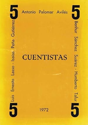 Bild des Verkufers fr 5 Cuentistas - Cinco Cuentistas. [Snchez Surez, Benhur; Tafur, Humberto] zum Verkauf von La Librera, Iberoamerikan. Buchhandlung