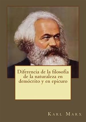 Seller image for Diferencia de la filosofa de la naturaleza en demcrito y en epicuro -Language: spanish for sale by GreatBookPrices