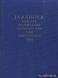 Seller image for Jaarboek van het Nederlands Genootschap van Bibliofielen 1993 for sale by Klondyke