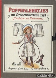 Imagen del vendedor de Poppekleertjes uit grootmoeders tijd - modellen en patronen a la venta por Klondyke