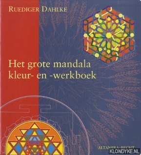 Image du vendeur pour Het grote mandala kleur- en -werkboek mis en vente par Klondyke