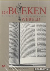 Bild des Verkufers fr De Boekenwereld. Tijdschrift voor boek en prent - Jaargang 9 (5 nummers, compleet) zum Verkauf von Klondyke