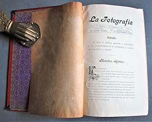 La Fotografía. Revista Mensual Ilustrada. Director Antonio Cánovas. Año 1 Del nº 1 al Nº12. 1901 ...