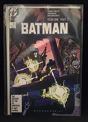 Seller image for Miller, Frank Batman; Year One; Part 3 for sale by Burton Lysecki Books, ABAC/ILAB