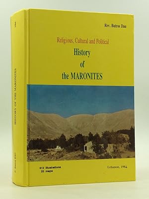 Imagen del vendedor de RELIGIOUS, CULTURAL AND POLITICAL HISTORY OF THE MARONITES a la venta por Kubik Fine Books Ltd., ABAA