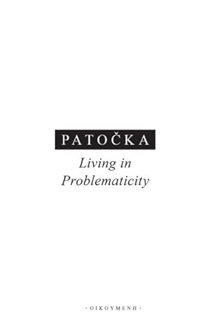 Seller image for Living in Problematicity for sale by GreatBookPricesUK