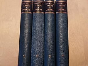 Wilhelm Raabe - Werke (4 Bände) BD.1: Die Chronik der Sperlingsgasse; Bd 2: Der Hungerpastor; Bd ...