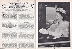 Seller image for The Coronation of Queen Elizabeth II : The Many Collectable Items. This is an original article separated from an issue of The Book & Magazine Collector publication, 2002. for sale by Cosmo Books