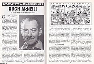 Imagen del vendedor de Hugh McNeill : Great British Comic Artist. This is an original article separated from an issue of The Book & Magazine Collector publication, 2002. a la venta por Cosmo Books