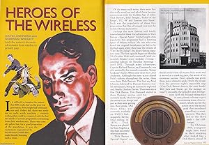 Seller image for Heroes of The Wireless : Favourite Adventures from Wireless to Printed Page. This is an original article separated from an issue of The Book & Magazine Collector publication, 2005. for sale by Cosmo Books