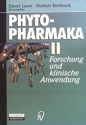 Bild des Verkufers fr Phytopharmaka, Band.2: Forschung und klinische Anwendung. zum Verkauf von books4less (Versandantiquariat Petra Gros GmbH & Co. KG)
