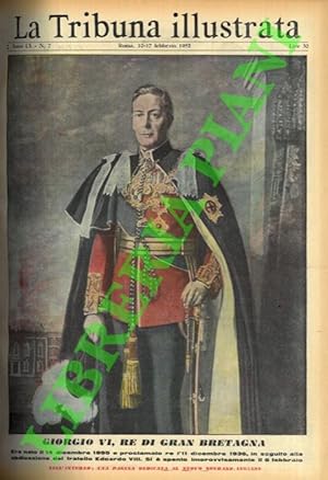 Giorgio VI, re di Gran Bretagna. Era nato il 14 dicembre 1895 e proclamato re l'11 dicembre 1936,...