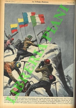 Nell'America meridionale, una spedizione internazionale, sotto la guida degli italiani Alfonso Vi...