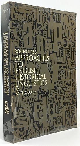 Bild des Verkufers fr Approaches to English historical Linguistics. An Anthology. zum Verkauf von Antiquariat Heiner Henke