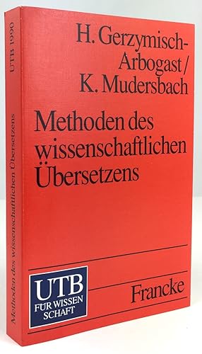 Seller image for Methoden des wissenschaftlichen bersetzens. for sale by Antiquariat Heiner Henke