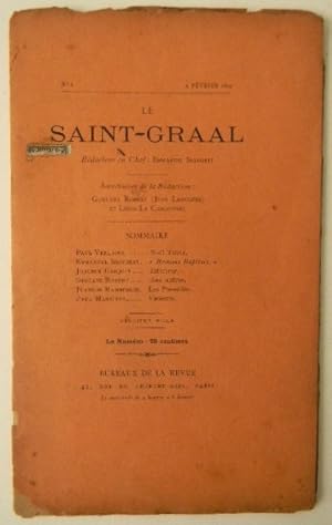 LE SAINT-GRAAL. N°2 de la première année, 5 février 1892.