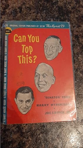 Seller image for Can You Top This? for sale by Darby Jones