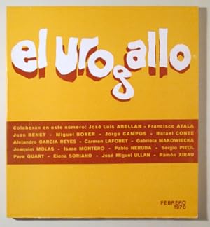 Seller image for EL UROGALLO. Revista literaria bimestral. N 1- Febrero 1970 for sale by Llibres del Mirall