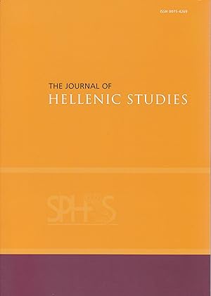 The Journal of Hellenic Studies Volume 135
