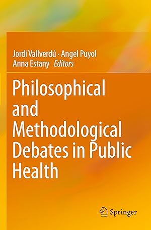 Bild des Verkufers fr Philosophical and Methodological Debates in Public Health zum Verkauf von moluna