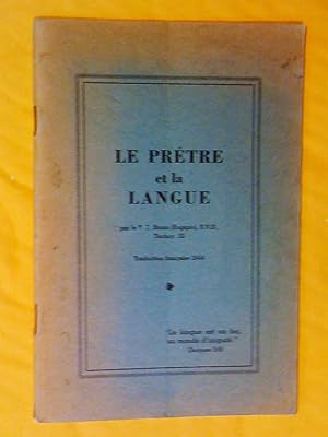 Le prêtre et la langue