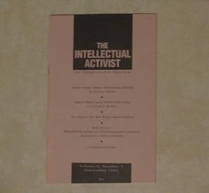 Bild des Verkufers fr THE INTELLECTUAL ACTIVIST. An Objectivist Review. Volume 6, Number 5, September 1992 zum Verkauf von Charles Parkhurst Rare Books, Inc. ABAA