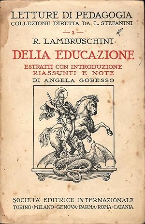 DELLA EDUCAZIONE