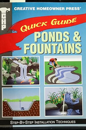 Seller image for Ponds and Fountains (Quick Guide Series) for sale by Mad Hatter Bookstore