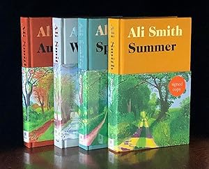 Imagen del vendedor de The Seasonal Quartet: Autumn, Winter, Spring, Summer + Companion Piece SIGNED FIRSTS. a la venta por Moroccobound Fine Books, IOBA