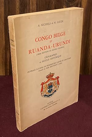 Imagen del vendedor de Congo belge et Ruanda-Urundi: geographie et notice historique a la venta por Palimpsest Scholarly Books & Services