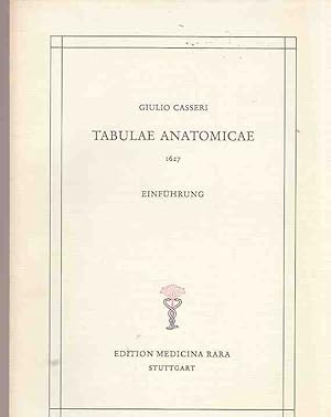 Seller image for Tabulae Anatomicae. 1627. Einfhrung. for sale by Fundus-Online GbR Borkert Schwarz Zerfa
