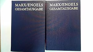 Seller image for Karl Marx Friedrich Engels Exzerpte und Notizen September 1849 bis Februar 1851 Text- und Apparatband (2 Bnde), Karl Marx Friedrich Engels Gesamtausgabe (MEGA) Vierte Abteilung Exzerpte, Notizen, Marginalien Band 7, for sale by Antiquariat Maiwald